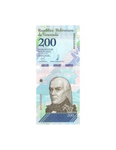Billete Venezuela 2018 200 Bolívares