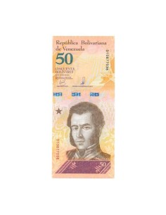 Billete Venezuela 2018 50 Bolívares