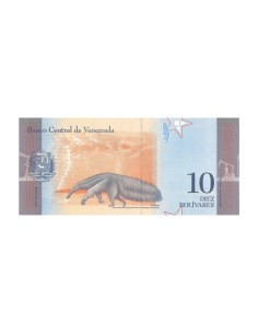 Billete Venezuela 2018 10 Bolívares 2