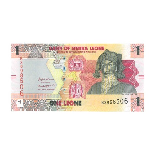 Billete Sierra Leona 2022 1 Leone
