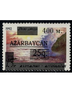 SELLOS DE AZERBAIYAN 1995 - NUEVOS VALORES ANULANDO LOS ANTERIORES - 1 VALOR - CORREO