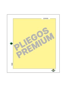 Hojas para Pliegos Premium de España
