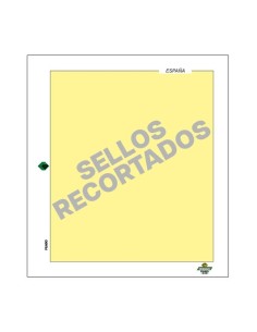 Hojas para Sellos recortados de España