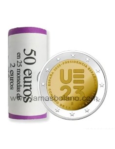 Moneda 2 Euros España 2023 Presidencia Consejo Unión Europea 2