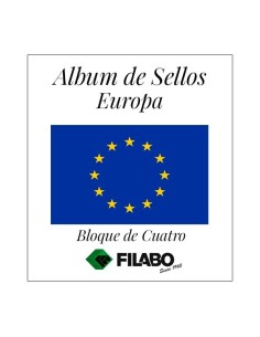 Suplemento Sellos Tema Europa Bloque de Cuatro