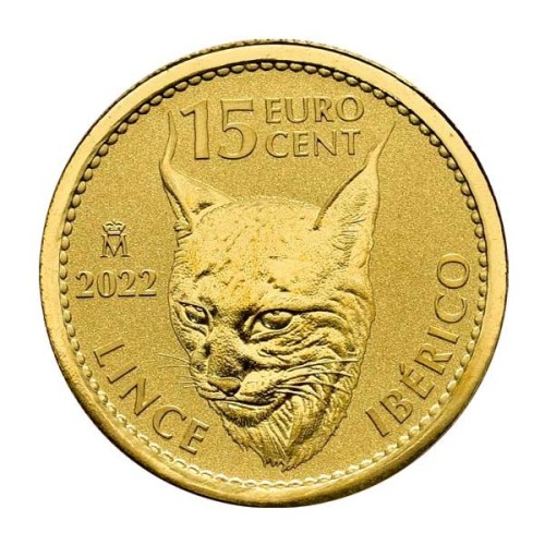 Moneda Lince Ibérico 2022 1/10 Onza Oro