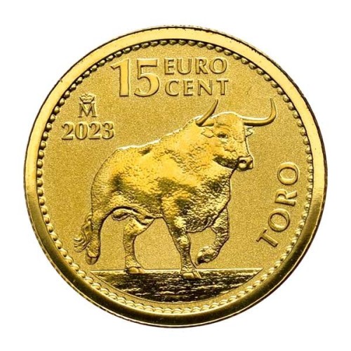 Moneda Toro 2023 1/10 Onza Oro