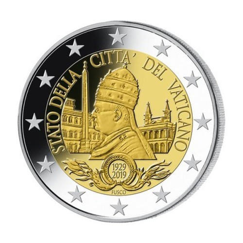 Fundación Estado Vaticano 2019 Moneda 2 Euro