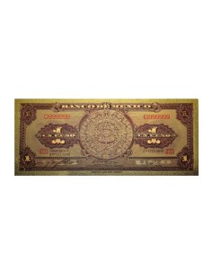 Billete Oro 1 Peso Anverso