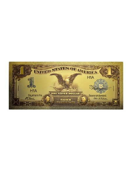 Billete 1 dólar Estados Unidos Águila Anverso