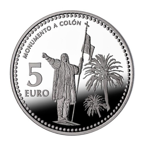 Huelva Capitales de Provincia España 2012 Moneda 5 Euro Plata Proof