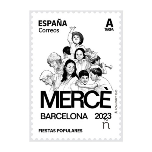 Fiestas populares La Mercè España 2023 1 valor