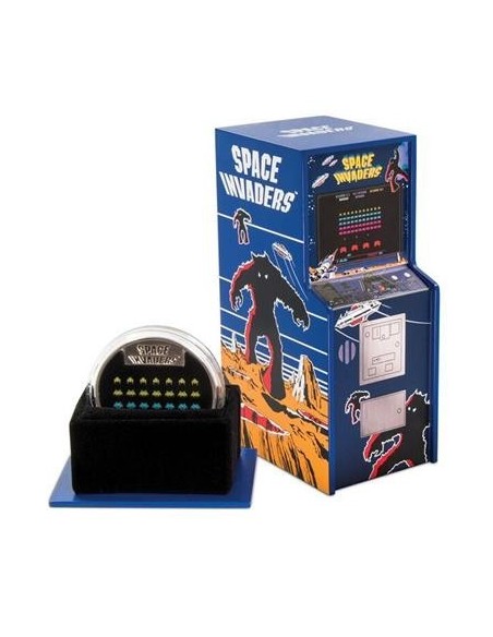 Space Invaders 2018 Niue 2 dólares Onza Plata|Monedas|Lamasbolano.com