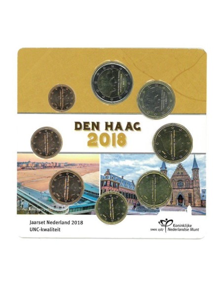 Euroset UNC Holanda 2018