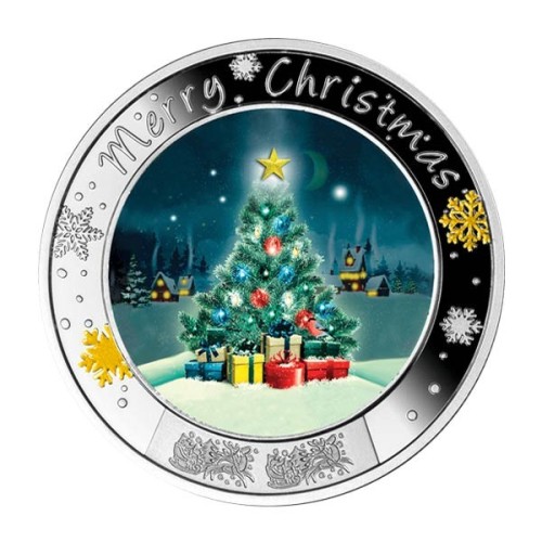 Moneda Feliz Navidad 2023 Niue