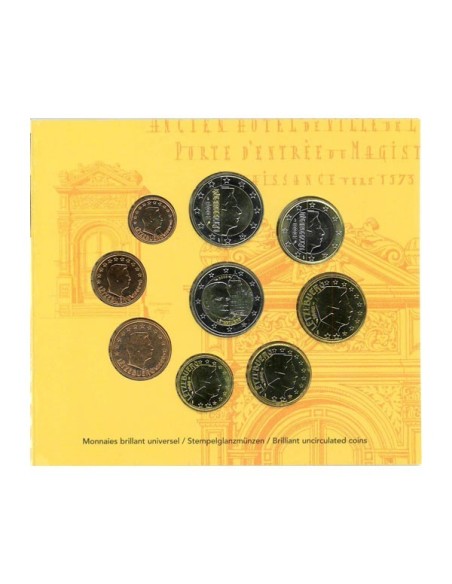 Euroset Luxemburgo 2008 9 Monedas