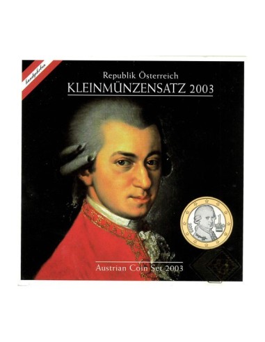Euroset 8 Monedas Austria 2003