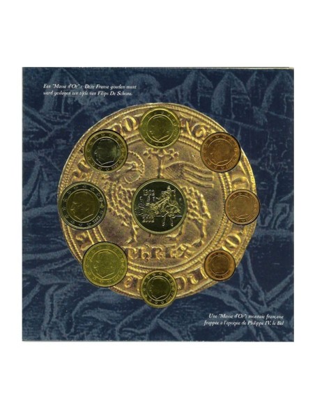 Euroset BU Bélgica 2012 8 Monedas