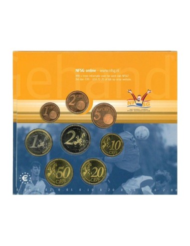 Holanda 2001 Euroset 8 Monedas