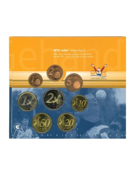 Holanda 2001 Euroset 8 Monedas