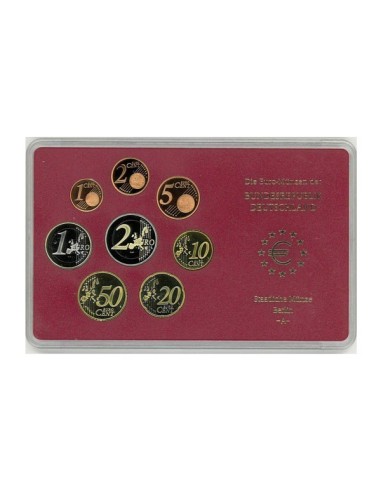 Euroset Alemania Ceca A 2002 8 monedas