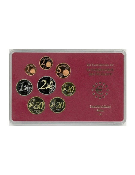 Euroset Alemania Ceca A 2002 8 monedas