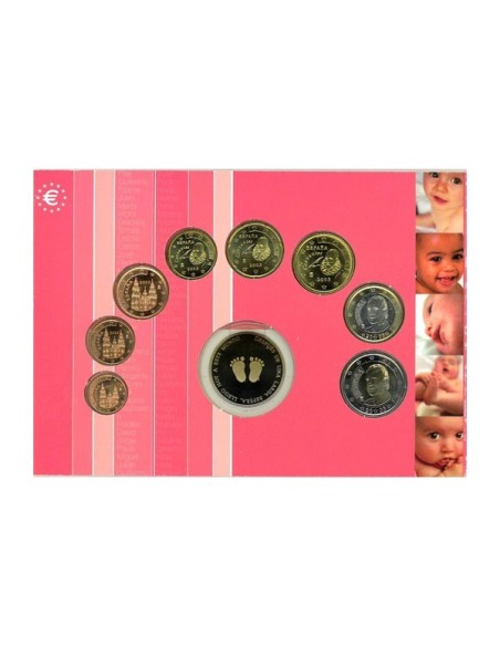 Euroset Baby España 2003 8 Monedas