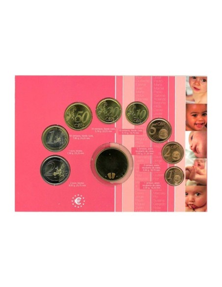 Euroset Baby España 2003 8 Monedas
