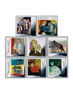 Pablo Picasso Colección completa Plata 2023 |Monedas|Lamasbolano.com