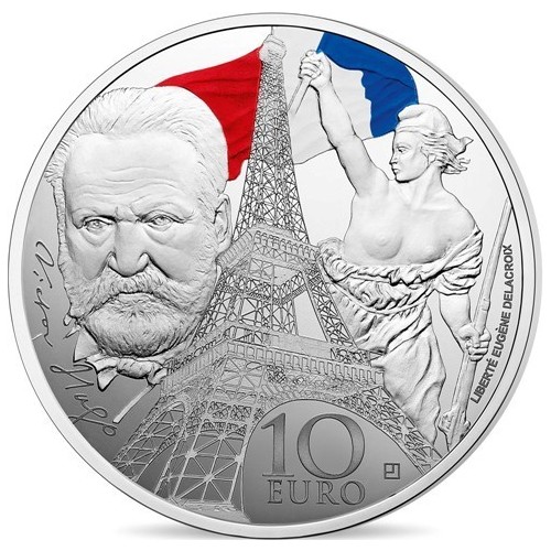Francia 2017 Europa Romántica y Moderna Moneda 10 Euro Plata
