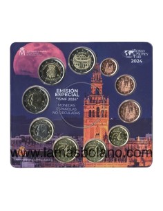 Cartera Euro  Berlín World Money Fair 2024 España|Monedas|Lamasbolano.com