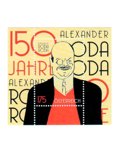 Alexander Roda 2022 Austria 1 valor|Sellos|Lamasbolano.com
