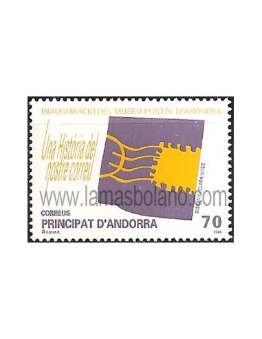SELLOS DE ANDORRA ESPAÑOLA 1998 - MUSEO POSTAL DE ANDORRA INAUGURACIÓN - 1 VALOR CORREO 