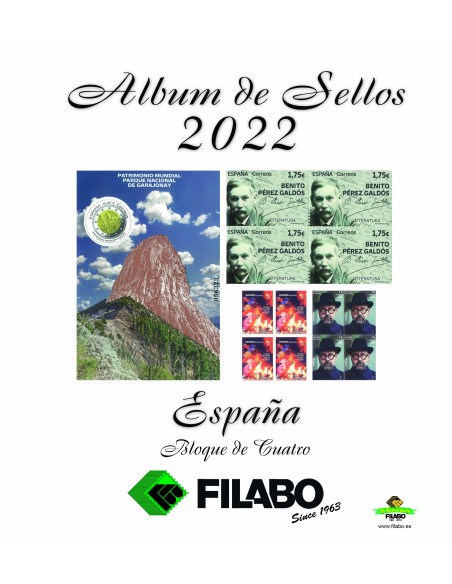 Suplemento Sellos España Bloque Cuatro Filabo |Material Filatélico|Lamasbolano.com