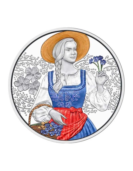 Aufdirndln 2025 Austria 10 Euro Plata|Monedas|Lamasbolano.com