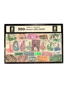 Paquetería Sellos Bélgica. Especiales |Sellos| Lamasbolano.com