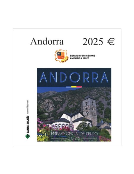 Hoja álbum para Euroset Andorra|Lamasbolano.com