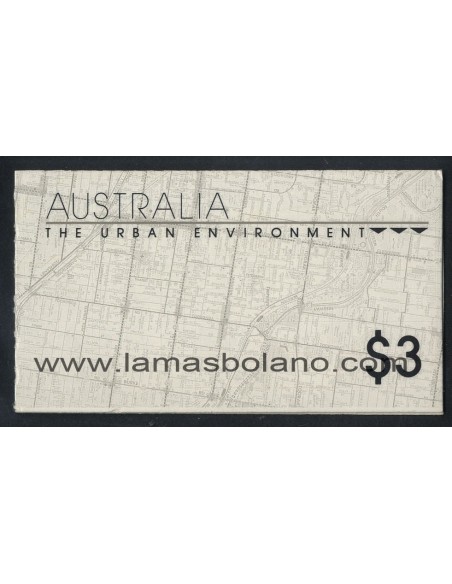 SELLOS DE AUSTRALIA 1990 - DEPORTES - CARNET