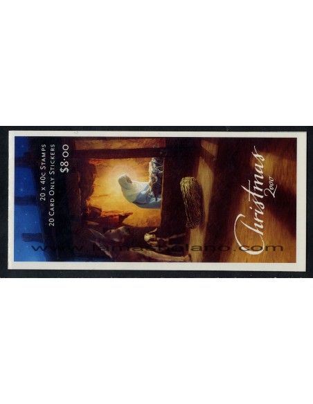 SELLOS DE AUSTRALIA 2000 - NAVIDAD - CARNET