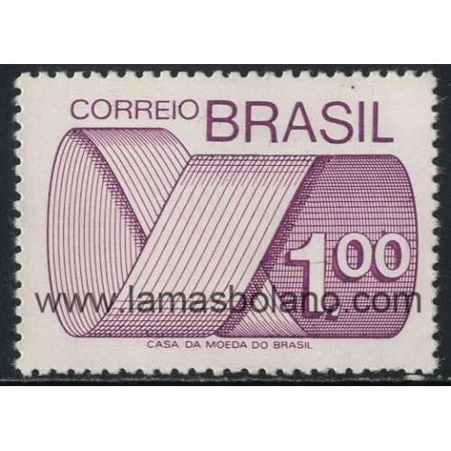 SELLOS DE BRASIL 1974 - SERIE CORRIENTE - 1 VALOR - CORREO