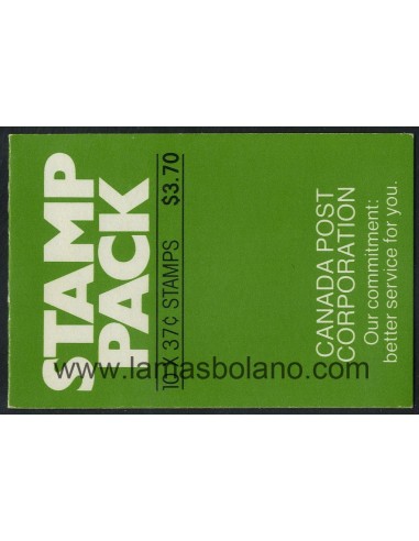 SELLOS DE CANADA 1987 - PARLAMENTO DE CANADA - CARNET