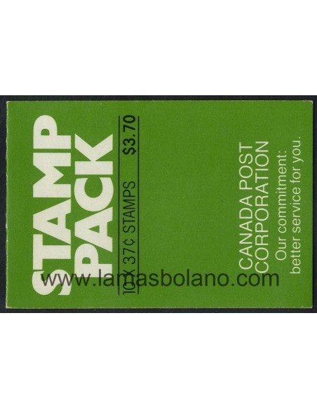 SELLOS DE CANADA 1987 - PARLAMENTO DE CANADA - CARNET