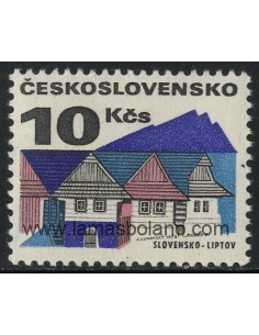 SELLOS DE CHECOESLOVAQUIA 1972 - LIPTOV EN ESLOVAQUIA - 1 VALOR - CORREO
