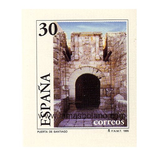 SELLOS ESPAÑA 1995  - TURISMO - 1 VALOR (PROCEDENTE DE ENTEROS POSTALES) - CORREO