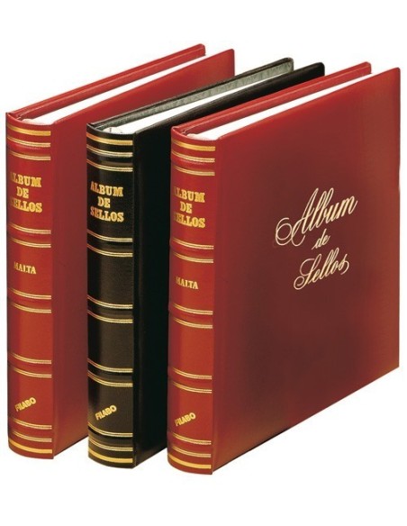 ALBUM DE SELLOS IMITACION PIEL CON CAJETIN - TEMAS