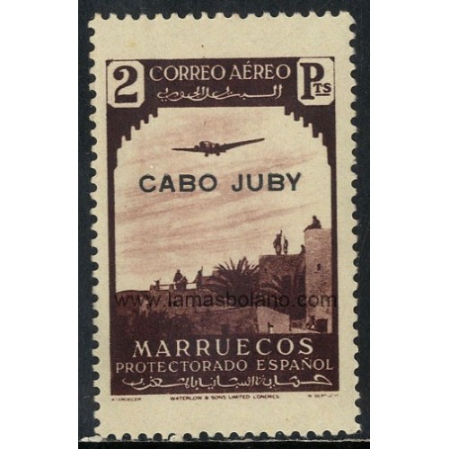 SELLOS CABO JUBY 1938 - SELLOS DEL TIPO DE MARRUECOS - 1 VALOR - AEREO