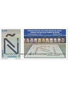 SELLOS ESPAÑA 2015 - UN SELLO UN RECORD - 1 VALOR CON VIÑETA - CORREO