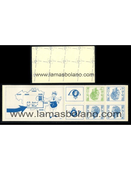 SELLOS BELGICA 1973 - REY BALDUINO I - CARNET