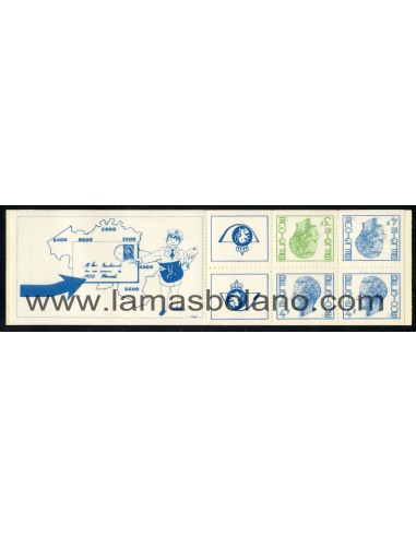 SELLOS BELGICA 1973 - REY BALDUINO I - CARNET
