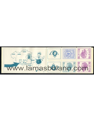 SELLOS BELGICA 1975 - REY BALDUINO I - CARNET